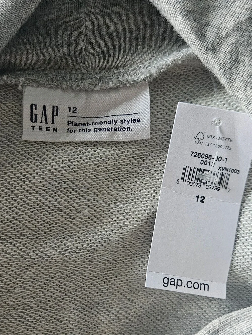 Gap Girls Hooded Sweatshirt Dress